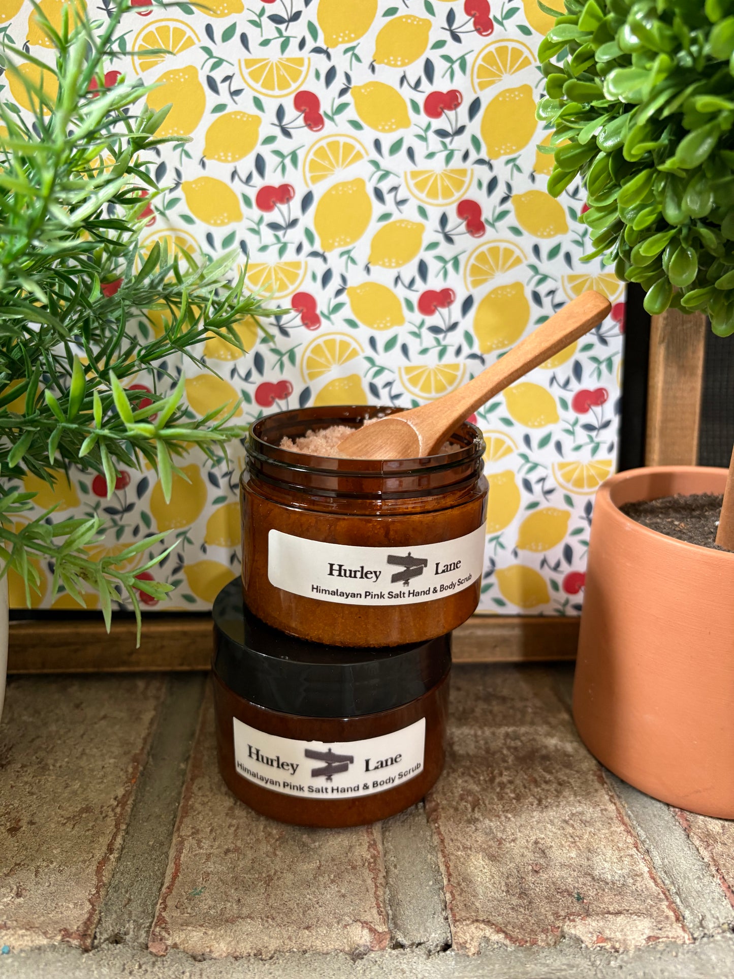 4 oz Cherry Zest Himalayan Pink Salt Hand & Body Scrub