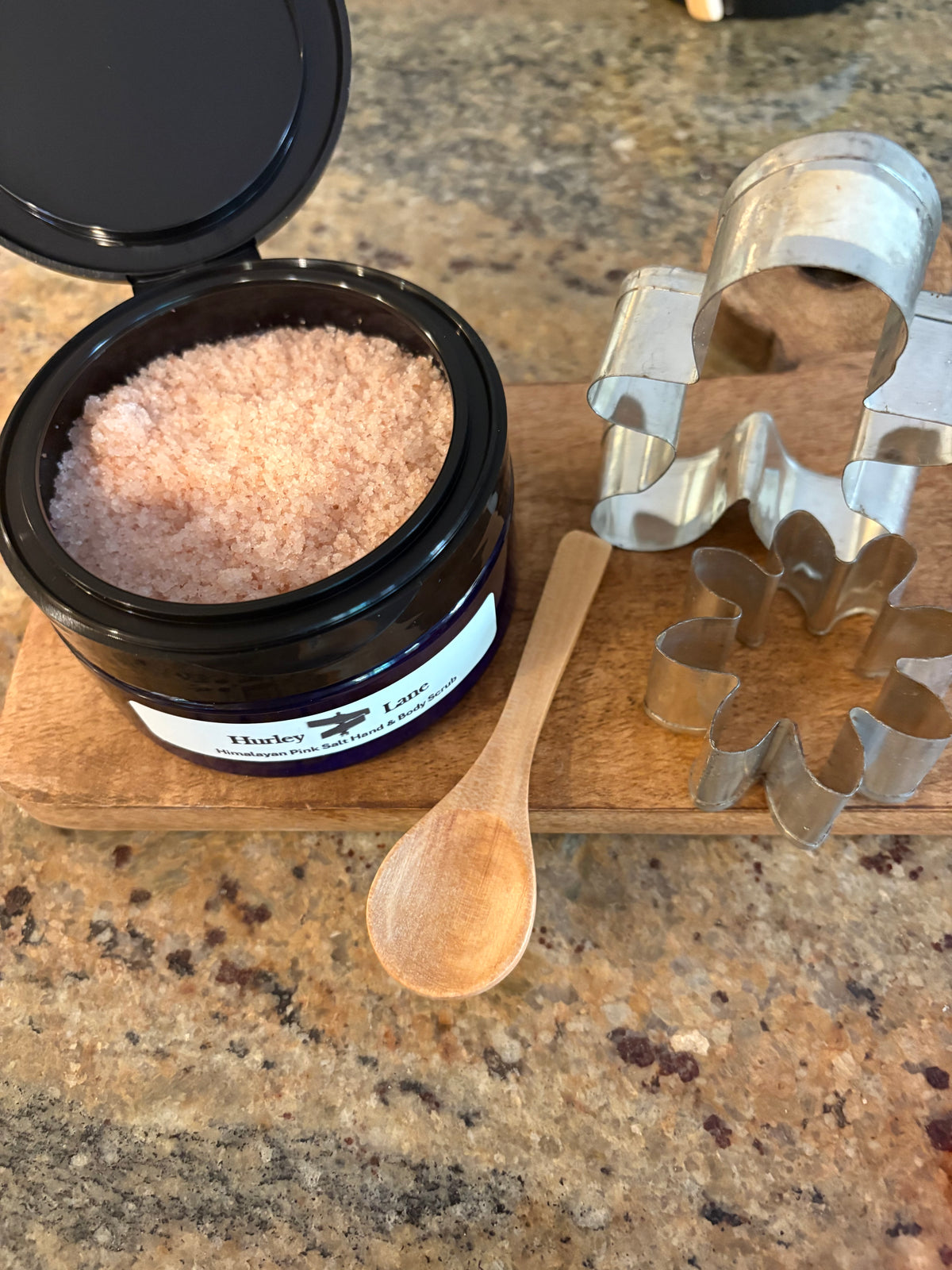 8 oz Sugar Cookie Himalayan Pink Salt Hand and Body Scrub.