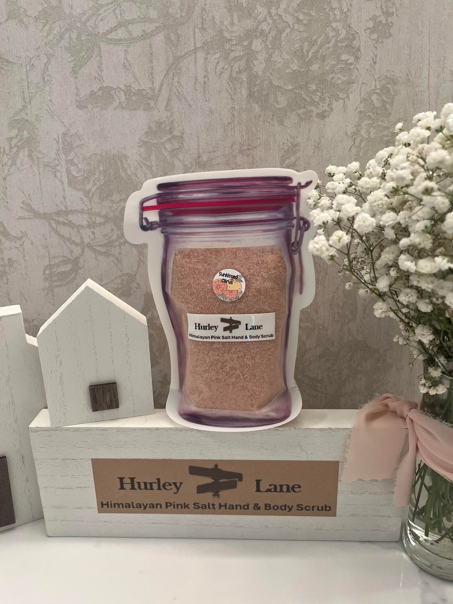 13.0 oz. (Sun-Kissed Citrus) Himalayan Pink Salt Hand and Body Scrub Refill