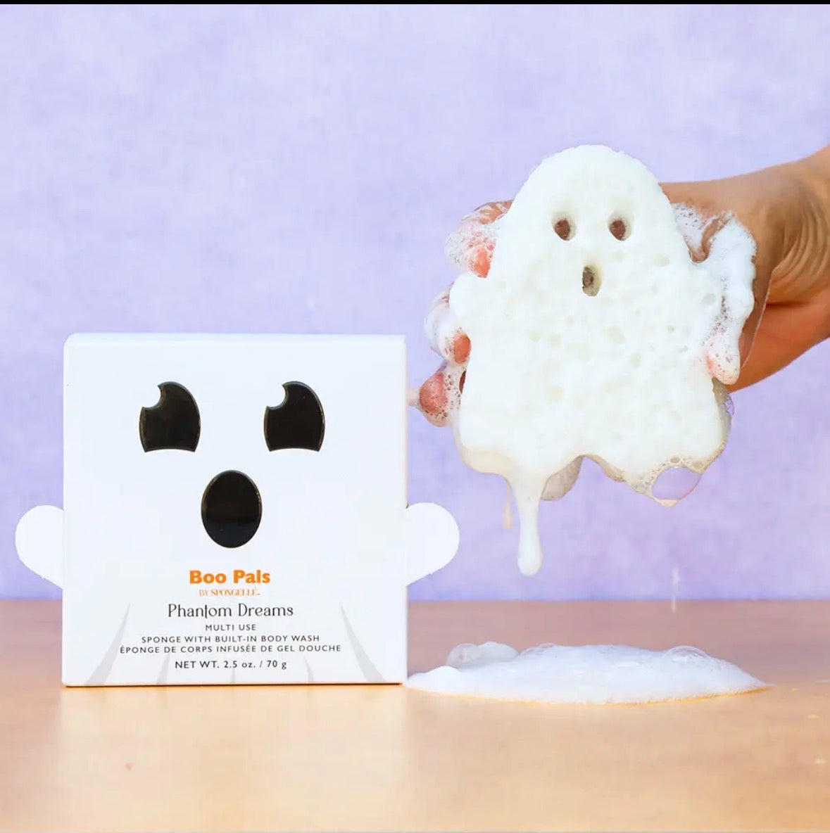 Spongelle Phantom Dreams Ghost | Boo Pals Buffer