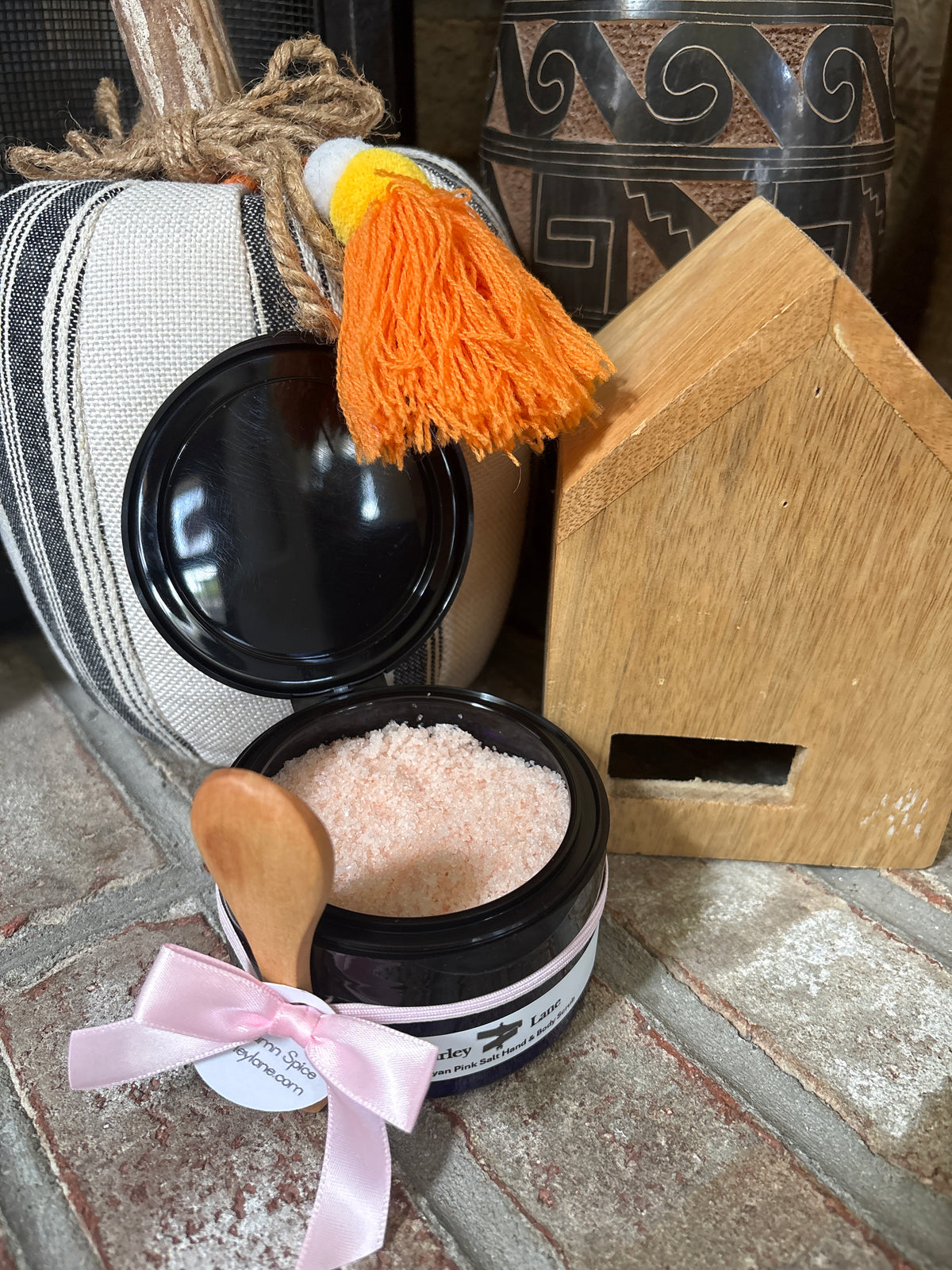 8 oz (Autumn Spice)Himalayan Pink Salt Hand and Body Scrub