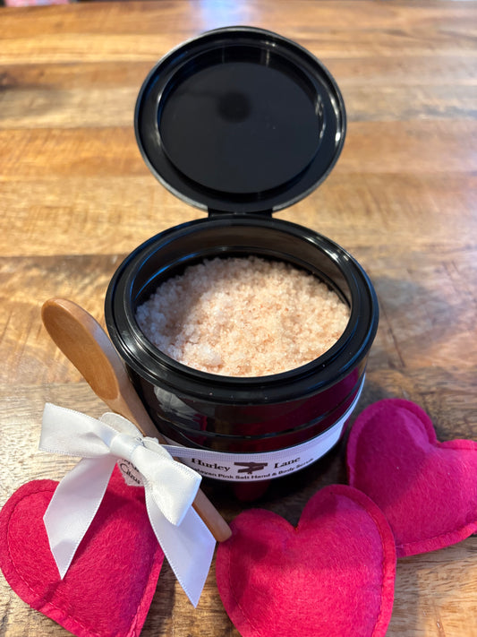 12 oz (Be Mine) Himalayan Pink Salt Hand and Body Scrub