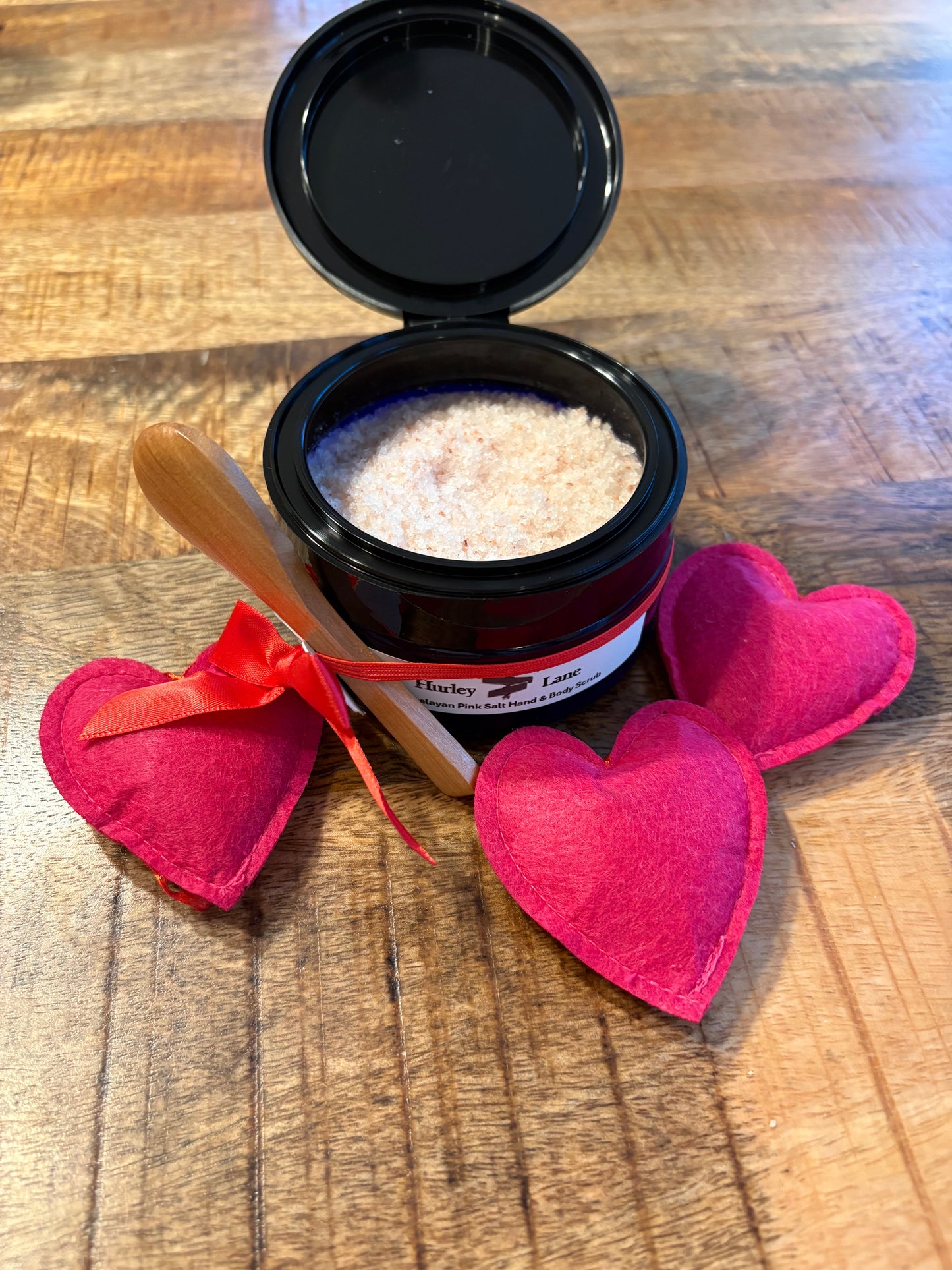 8 oz (Be Mine) Himalayan Pink Salt Hand and Body Scrub