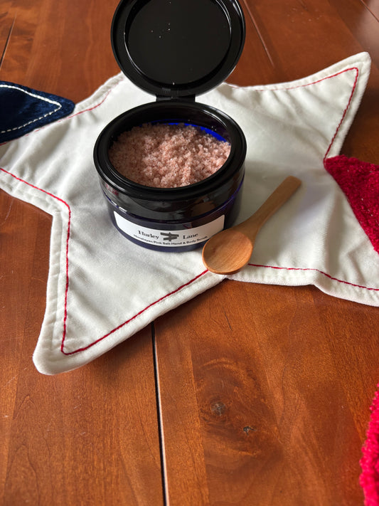 12oz (Summer Sparkle) Himalayan Pink Salt Scrub